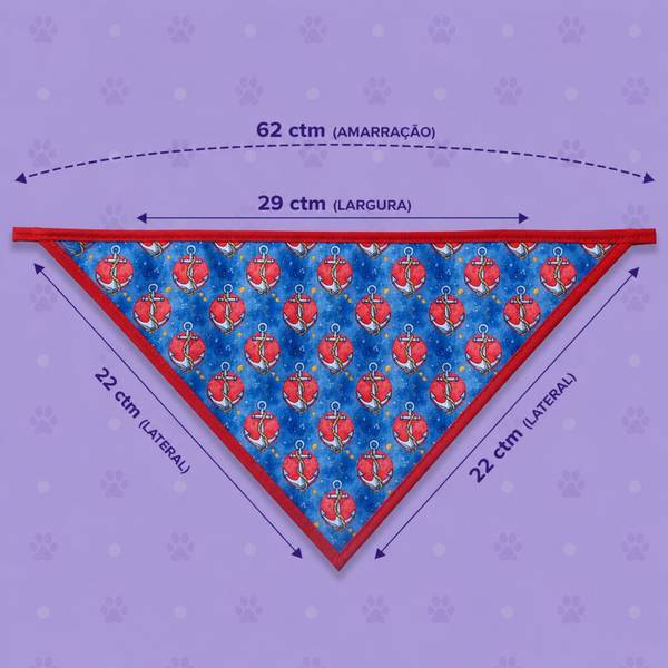 Bandana Estampas diversas M Macho - pacote c/ 12