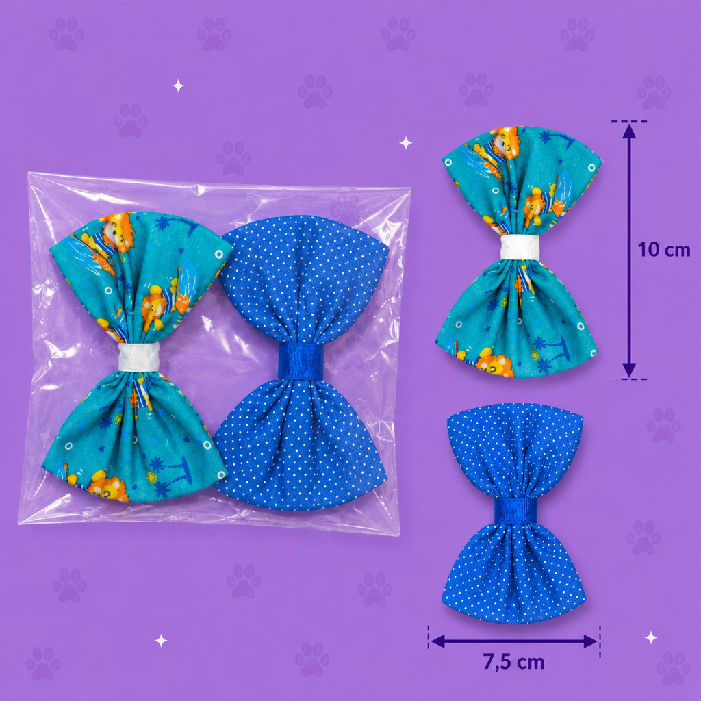 Gravata Borboleta Pet  — pacote c/ 12